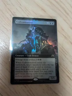 1x Crabomination - Foil NM-Mint, English Modern Horizons 3 MTG Magic 0452 - Image 1