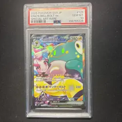 PSA 10 Iono's Bellibolt ex 125/100 SAR Battle Partners sv9 Pokemon Card - Image 1