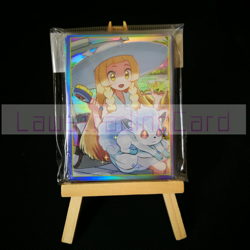 Pokemon - Lillie & Alolan Vulpix Foil Card Sleeves 60ct 66mmX91mm Standard Size - Image 1