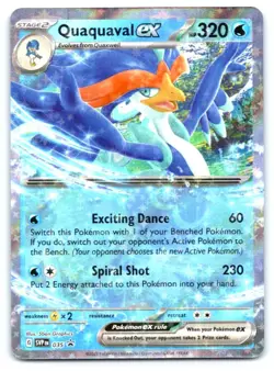 Quaquaval ex - Pokemon Holo Promo SV: Scarlet & Violet Promo Cards 035 - Image 1