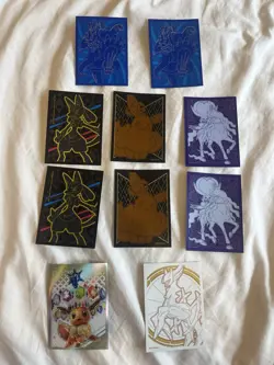 Mixed Official Pokemon TCG Card Sleeves - 10 Sleeves - Image 1