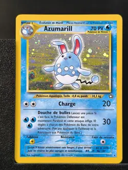 Carte Pokemon Azumarill 2/111 Holo Unlimited Ed 2 Neo Genesis Wizards FR 1 - Image 2