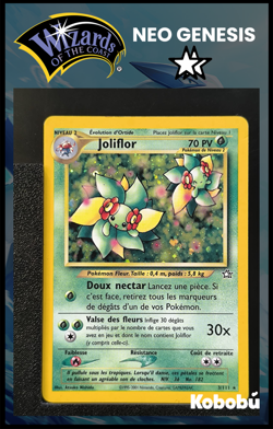 Carte Pokemon Joliflor 3/111 Holo Unlimited Ed 2 Neo Genesis Wizards FR - Image 1