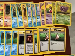 Pokemon 1st Edition Fossil Cards 75 Card Lot Mostly LP Lightly Played - Image 4