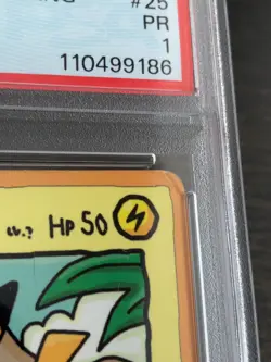 PSA 1 POKEMON CARD JAPANESE VENDING SERIES III #25 OOYAMA'S PIKACHU Rare - Image 5