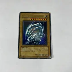 Blue-Eyes White Dragon - SDK-001 - Ultra Rare - Yugioh - Damaged - Image 1
