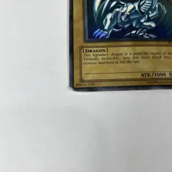 Blue-Eyes White Dragon - SDK-001 - Ultra Rare - Yugioh - Damaged - Image 3