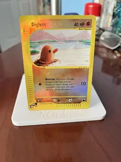 Pokemon TCG English Card eReader Skyridge Diglett Reverse Holo 50/144 - Image 1