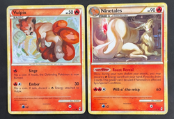 Ninetales 17/95 Vulpix 75/95 Call of Legends Pokemon Card English Non-Holo - Image 1