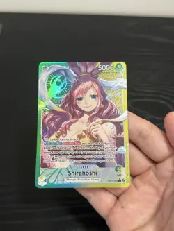 Shirahoshi Alternate Art Leader Card One Piece TCG OP11-022 Foil - Image 1