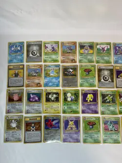 Pokemon Japanese Vintage Holo Lot 40 Card Old Back Scizor Gyarados Zapdos LP-HP - Image 2