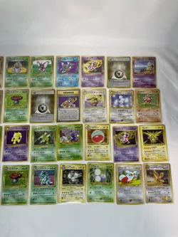 Pokemon Japanese Vintage Holo Lot 40 Card Old Back Scizor Gyarados Zapdos LP-HP - Image 3