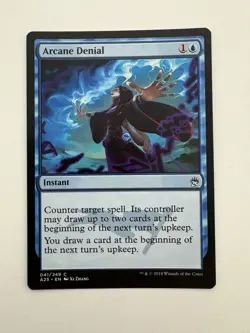 Arcane Denial MTG Magic the Gathering Card NM Near Mint A25 - Image 1