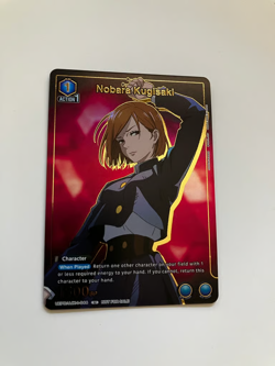 Nobara Kugisaki GOLD (044) Jujutsu Kaisen HOLOFOIL Union Arena TCG - Promo Card - Image 2