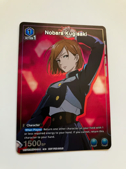Nobara Kugisaki (044) Jujutsu Kaisen HOLOFOIL Union Arena TCG - Promo Card - Image 2