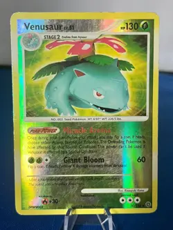 Venusaur 20/132 Secret Wonders Pokemon Card Reverse Holo Rare Lightly Played LP - Image 1