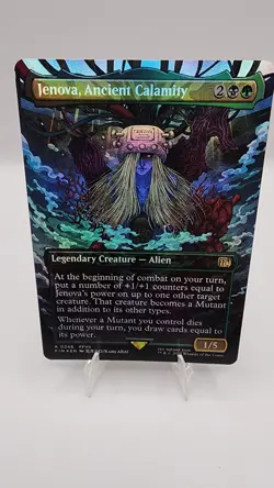 Jenova, Ancient Calamity - Foil - Extended Art R MTG Final Fantasy English - Image 1