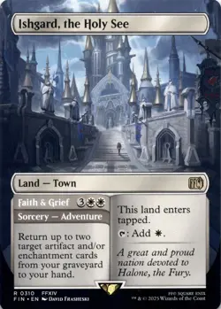 Ishgard, the Holy See Final Fantasy - Magic MTG NM - Image 1