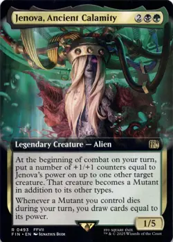 Jenova, Ancient Calamity (Extended Art) Final Fantasy - Magic MTG NM - Image 1