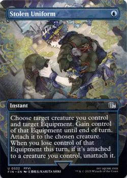Stolen Uniform (Borderless) Final Fantasy - Magic MTG NM - Image 1