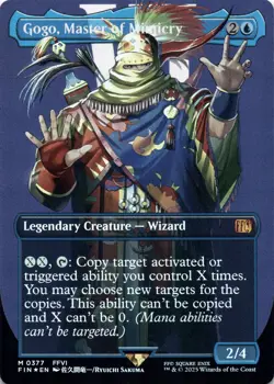 Gogo, Master of Mimicry (Borderless Foil) Final Fantasy - Magic MTG NM - Image 1