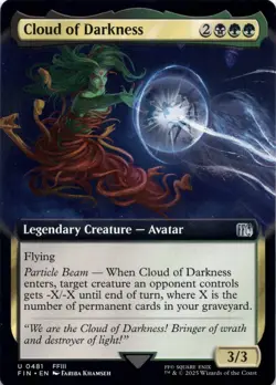 Cloud of Darkness (Extended Art) Final Fantasy - Magic MTG NM - Image 1