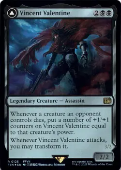 Vincent Valentine (Foil) Final Fantasy - Magic MTG NM - Image 1