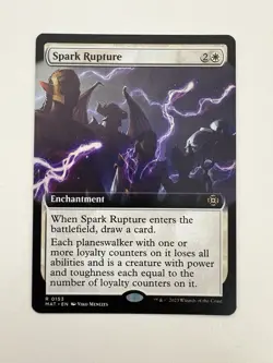 Spark Rupture Borderless MTG Magic the Gathering Card NM Near Mint MAT - Image 1
