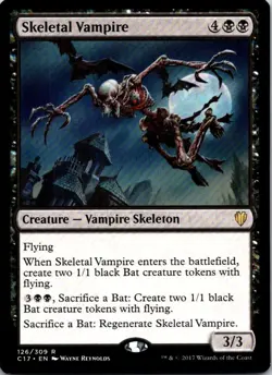 Skeletal Vampire - 126 - Commander 2017 - Magic MTG - LP - Image 1