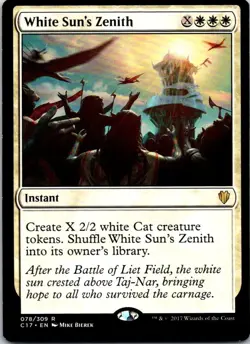 White Sun's Zenith - 78 - Commander 2017 - Magic MTG - LP - Image 1