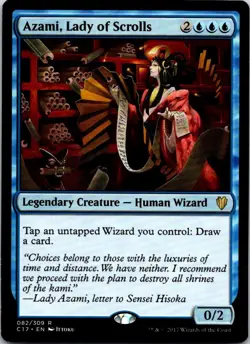 Azami, Lady of Scrolls - 82 - Commander 2017 - Magic MTG - LP - Image 1