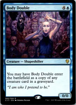 Body Double - 83 - Commander 2017 - Magic MTG - LP - Image 1