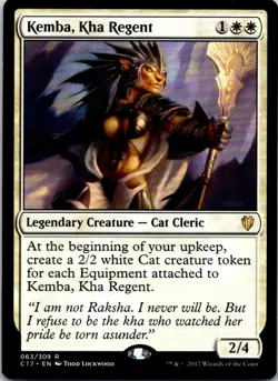 Kemba, Kha Regent - 63 - Commander 2017 - Magic MTG - LP - Image 1