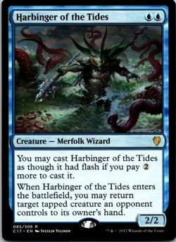 Harbinger of the Tides - 85 - Commander 2017 - Magic MTG - LP - Image 1