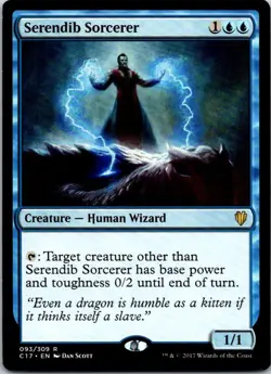 Serendib Sorcerer - 93 - Commander 2017 - Magic MTG - LP - Image 1