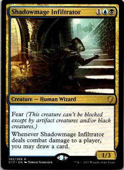 Shadowmage Infiltrator - 193 - Commander 2017 - Magic MTG - LP - Image 1