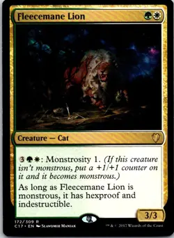 Fleecemane Lion - 172 - Commander 2017 - Magic MTG - LP - Image 1