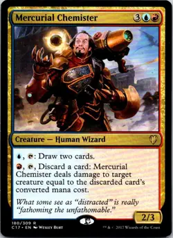 Mercurial Chemister - 180 - Commander 2017 - Magic MTG - LP - Image 1