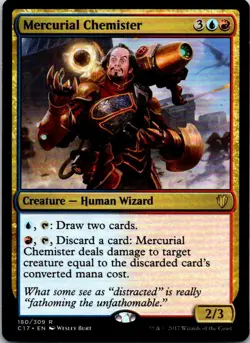 Mercurial Chemister - 180 - Commander 2017 - Magic MTG - LP - Image 1