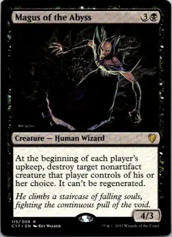 Magus of the Abyss - 115 - Commander 2017 - Magic MTG - LP - Image 1