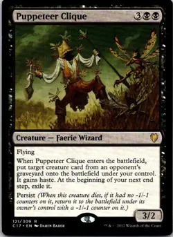 Puppeteer Clique - 121 - Commander 2017 - Magic MTG - LP - Image 1