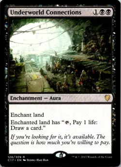 Underworld Connections - 128 - Commander 2017 - Magic MTG - LP - Image 1