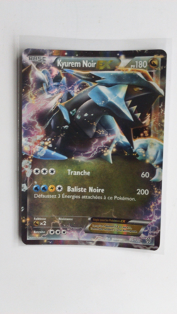 Carte Pokemon : Kyurem Noir EX 95/135 Tempete Plasma Francaise - Image 1