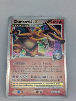 Charizard G LV.X DP45 Diamond and Pearl Promo Holo Ultra Rare Pokemon TCG NM - Image 3