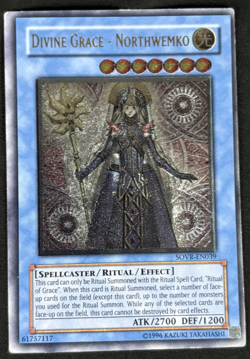 YUGIOH Divine Grace Northwemko Ultra Rare SOVR-EN039 - Image 1
