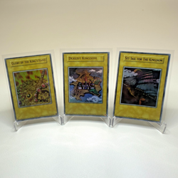 3x Yugioh Duelist Kingdom Glory of the King Set Sail Ultra Rare Holo - NM 💎 - Image 1