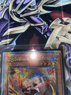 Sky Striker Ace Raye Quarter Century Secret Rare RA04-EN026 1st Ed Yugioh Card - Image 3