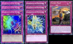 YuGiOh! 45-CARD ADMANCIPATOR DECK W/ 11-CARD EXTRA DECK [56 CARDS] - Image 4