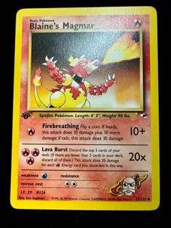Pokemon TCG Gym Heroes 1st Edition Vintage WotC: Choose Your Card! English NM - Image 3