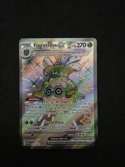 FORRETRESS EX - 212/091 - PALDEAN FATES - POKEMON CARD - Image 1
